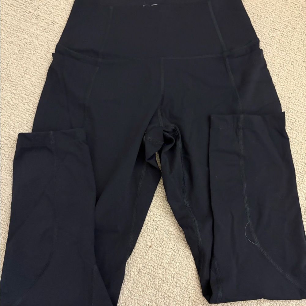 lndr Black Leggings with Sleek Tapered Fit